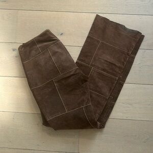 Vintage suede pants